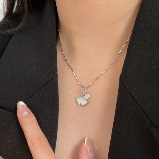 Falling Leaf Necklace