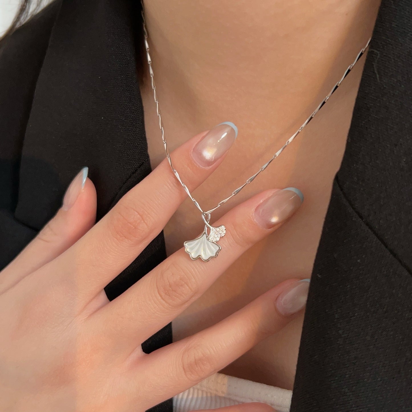 Falling Leaf Necklace