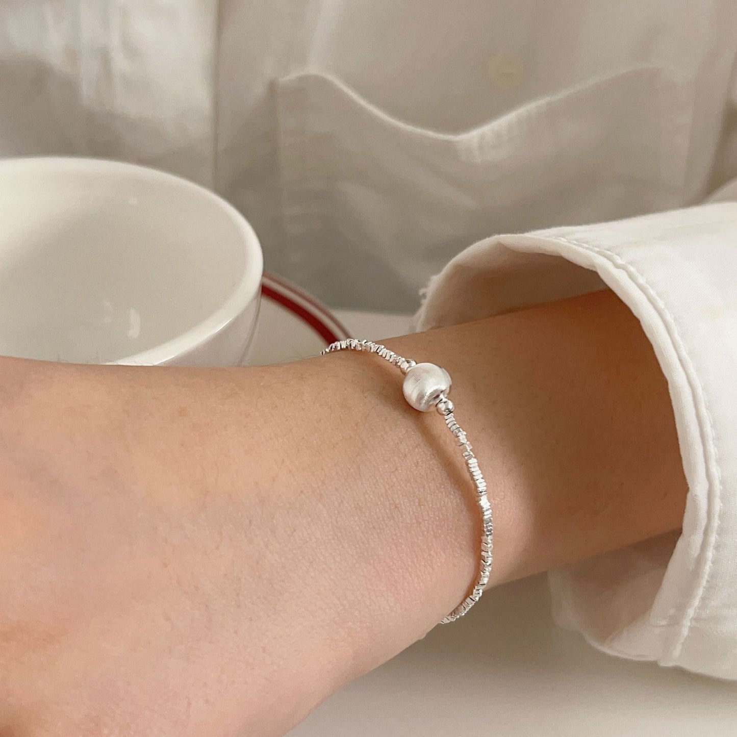 Silver Gleam Bracelet