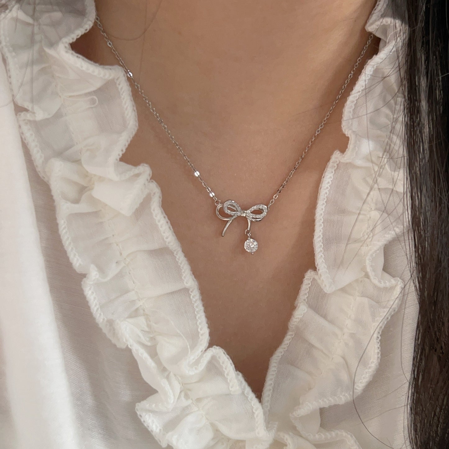 Butterfly Dream Bow Necklace