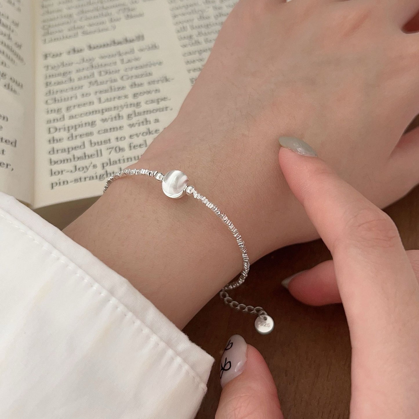 Silver Gleam Bracelet
